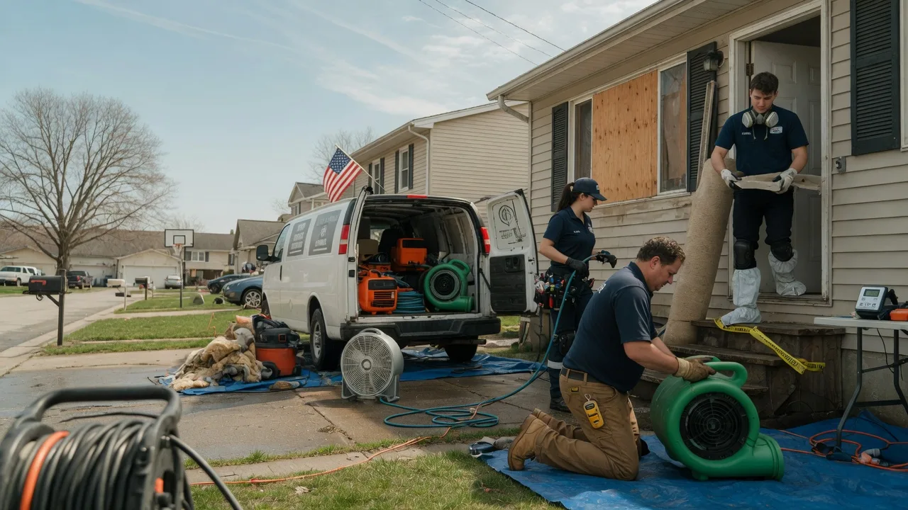 Water Damage Restoration in Mount Pleasant Mills, PA near me